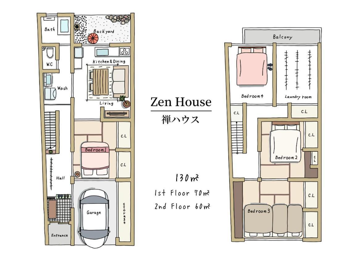 Zen House Villa Takayama  Luaran gambar